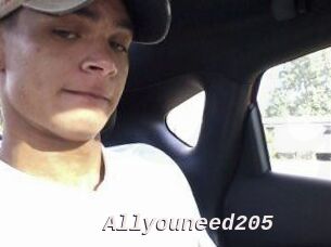 Allyouneed205