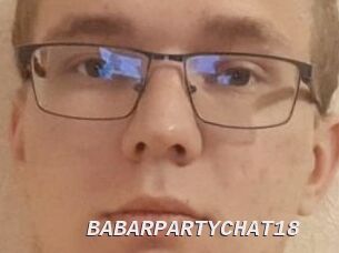 BABARPARTYCHAT18