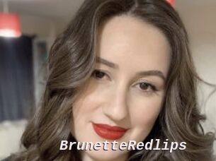 BrunetteRedlips