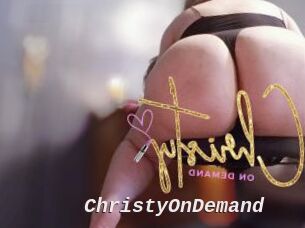 ChristyOnDemand