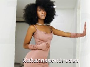 Kahannamontresse
