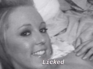 Licked