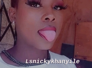 Lsnickykhanyile