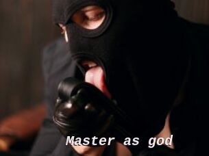 Master_as_god