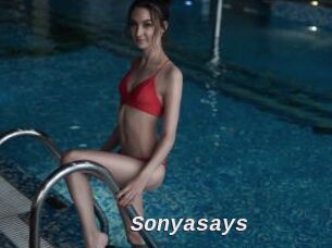 Sonyasays