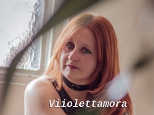 Viiolettamora