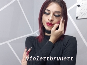 Violettbrunett
